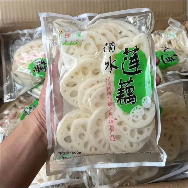 Китайский Маринованный КОРЕНЬ ЛОТОСА Крупный