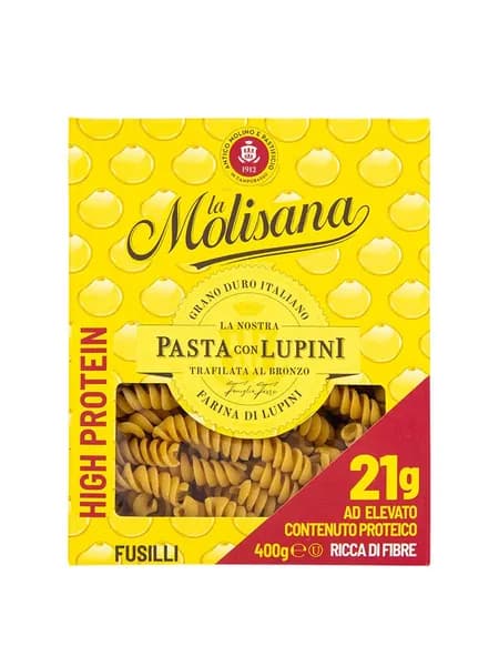Макароны La Molisana Спиральки с высоким содержанием белка, 400г