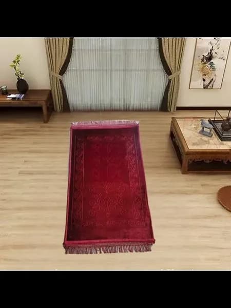 Коврик для пола Бордовый красный 80cm * 120cm