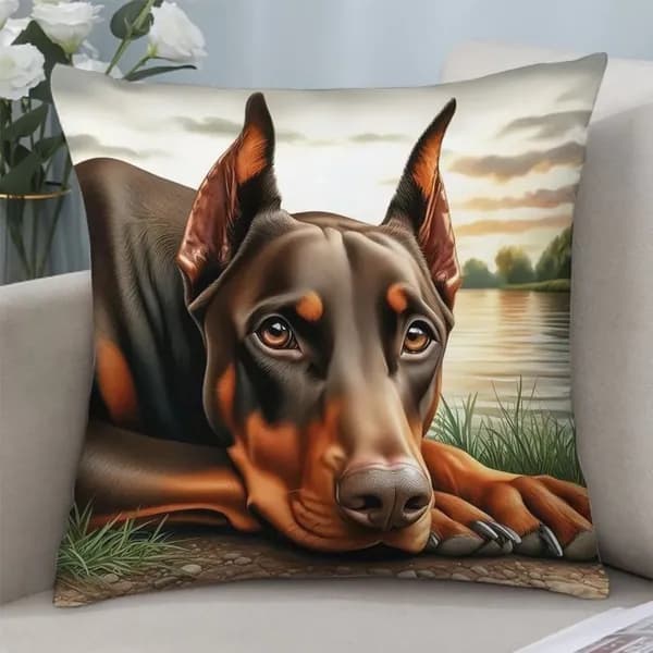 Наволочка, Полиэстер, 45x45 см  1шт