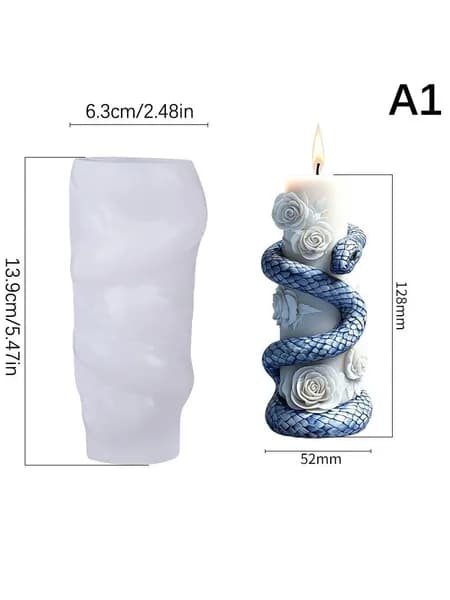Силиконовая форма для серпантина