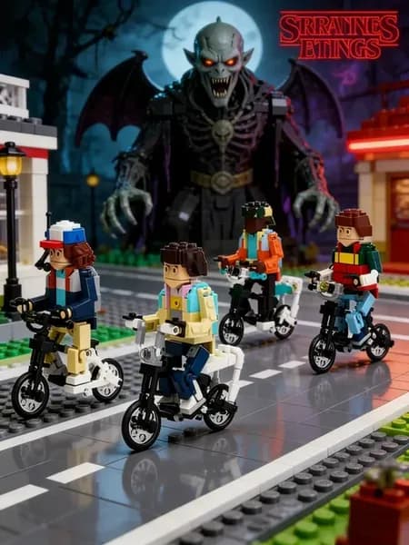 lego очень странные дела，кубики