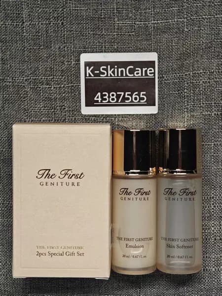 Тонер и эмульсия антивозрастные со стволовыми клетками O HUI The First Geniture Skin Softener & Emulsion 20+20ml