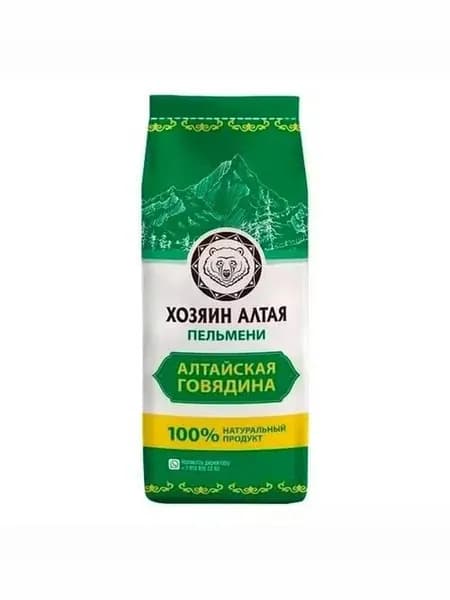 Пельмени Хозяин Алтая По-особому с говядиной 800 г