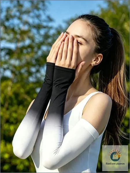 Спортивный компрессионный нарукавник