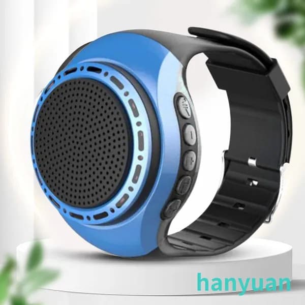 Беспроводная Bluetooth-колонка для велосипеда на запястье с подсветкой