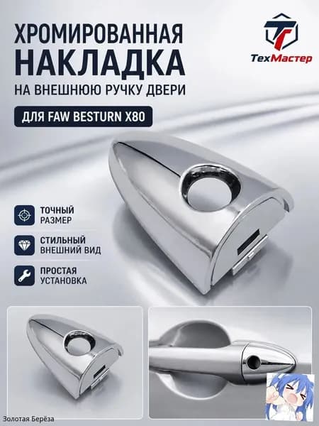 Защита внешних частей автомобиля на кузов, 1 шт.