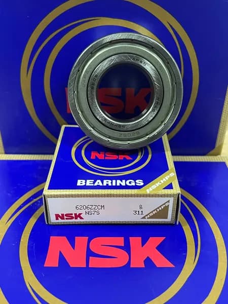 Подшипник 6206 ZZCM NSK 1 шт (6206zz/180206) размер 30*62*16