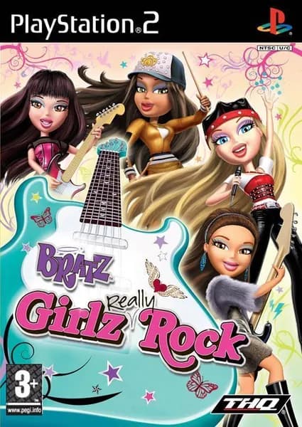 Игра Bratz Girlz Really Rock PS2 Диск на PlayStation 2