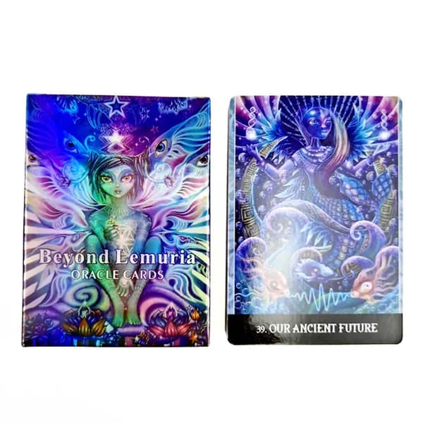 Английские Карты Оракула Для Интерактивных Настольных игр Beyond Lemuria Beyond Lemuria Oracle Tarot Cards De