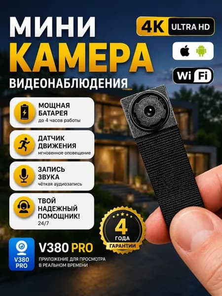 Камеры видеонаблюдения, мини-камеры видеонаблюдения с Wi-Fi