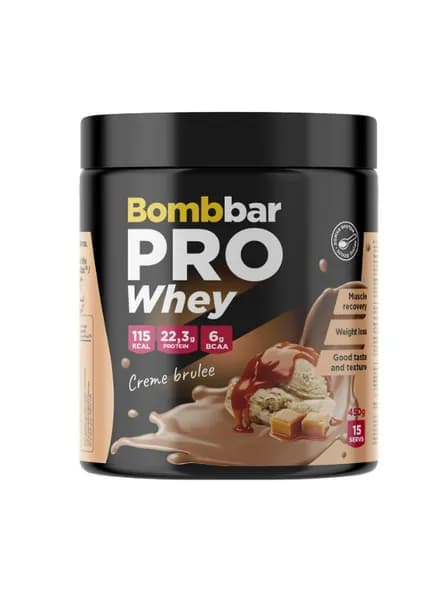 Протеин Bombbar Крем-брюле 450 гр