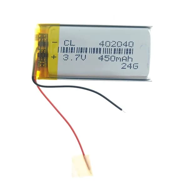 Универсальный аккумулятор 402040P, 300 mAh, 3.7 V