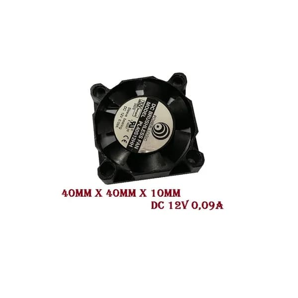 вентилятор 40x40x10mm Power Logic PL40S12HH, 12v 0,09a