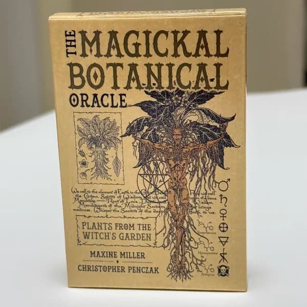 Карты магического ботанического оракула,33pcs Magickal Botanical Oracle cards