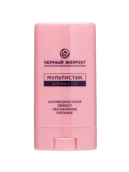 Мультистик для век и губ Черный Жемчуг restoration, hydration and anti-aging