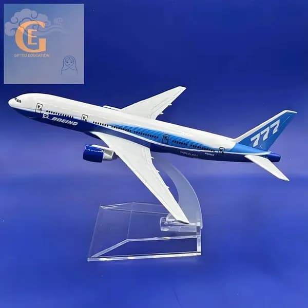 Металлическая Модель Самолета Боинг 777, Авиакомпания Boeing 777