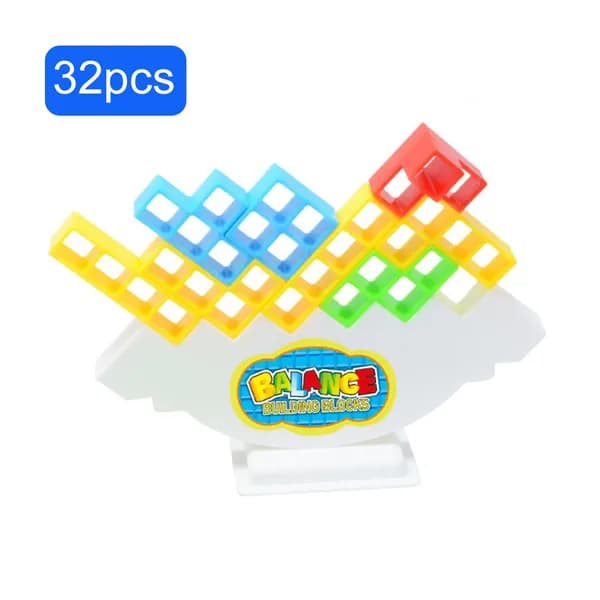 игра-головоломка с фигурками Тетрис, 32 штуки