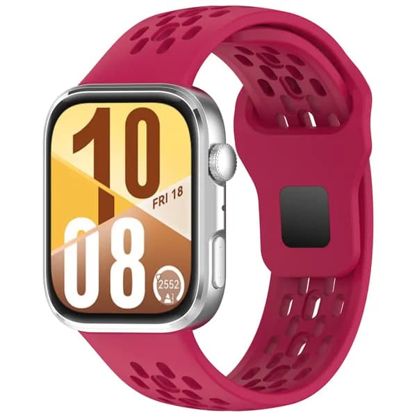 Силиконовый ремешок, подходит для Huawei Fit3/Fit4/Fit4 Pro, дышащий перфорированный ремешок, удобный и дышащий