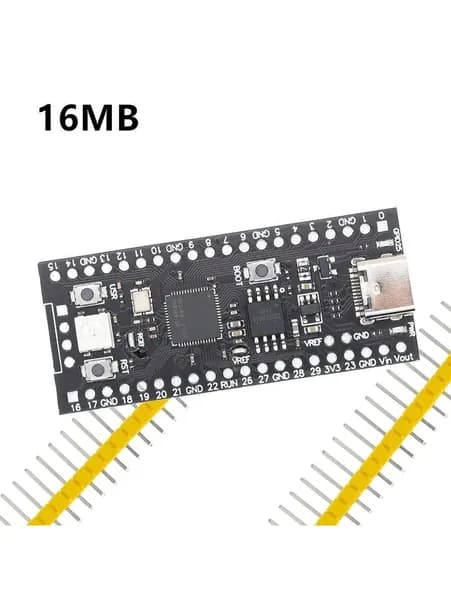 Pico Board RP2040 Двухъядерный 264-Килобайтный ARM-микрокомпьютер с низким энергопотреблением, Высокопроизводительный процессор Cortex-M0+ для Raspberry Pi