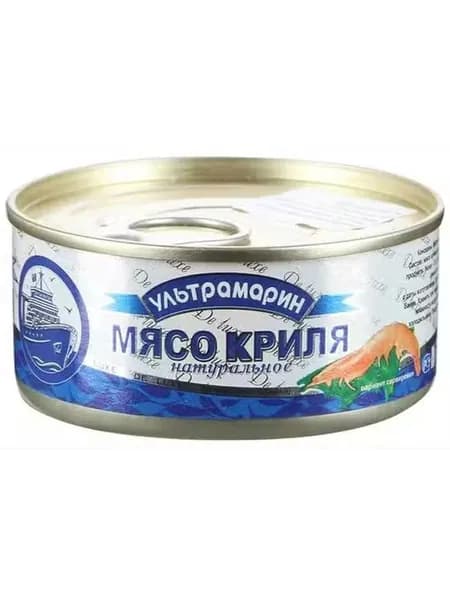 Мясо криля Ультрамарин натуральное 105 г