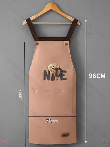 (1 шт)Фартук для повара женский beccking 70*75cm