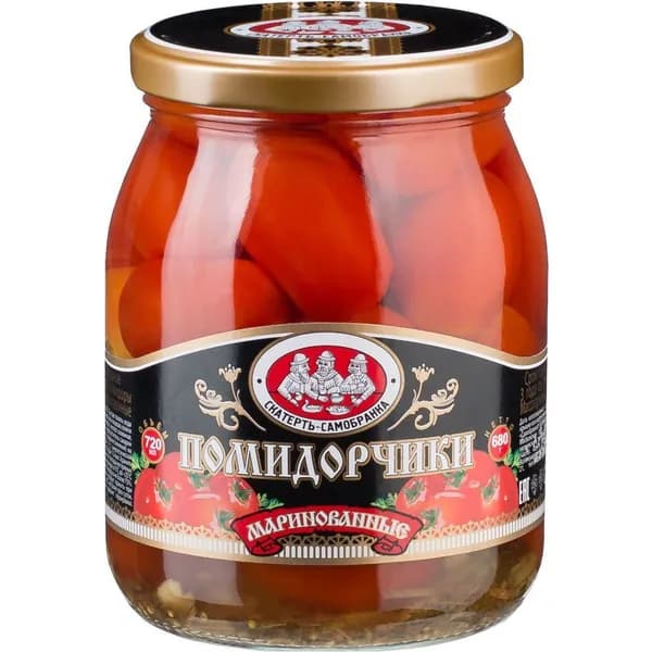 Томаты Скатерть-Самобранка маринованные 680 г