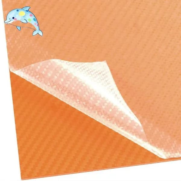 Лист Kydex 300x200x2 мм, матовый карбон с диагональной текстурой - для ножен DIY (1 шт)