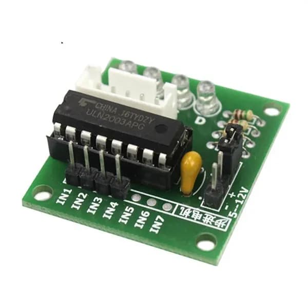 Мощный тестовый модуль платы драйвера шагового двигателя ULN2003 для Arduino