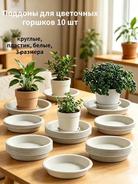 Поддон для цветов,15.8 см х 10 см х 2 см