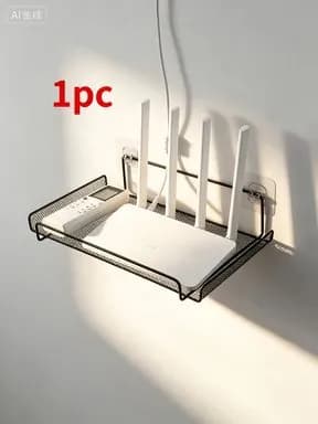Полка для роутера Настенная Прямая, 1 шт.