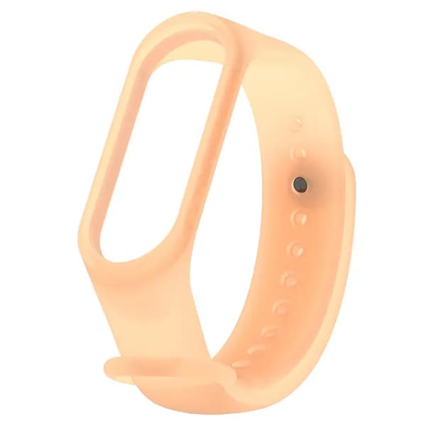 Полупрозрачный ремешок для Xiaomi Mi Band 3, оранжевый, TPE, 230 мм