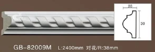 Молдинг из полиуретана Perfect 82009-30 (30*20*2400мм)