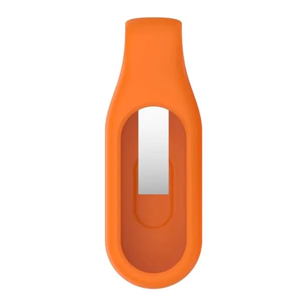Универсальный защитный чехол-клипса для Xiaomi Mi Band 10, 9, 8 - оранжевый