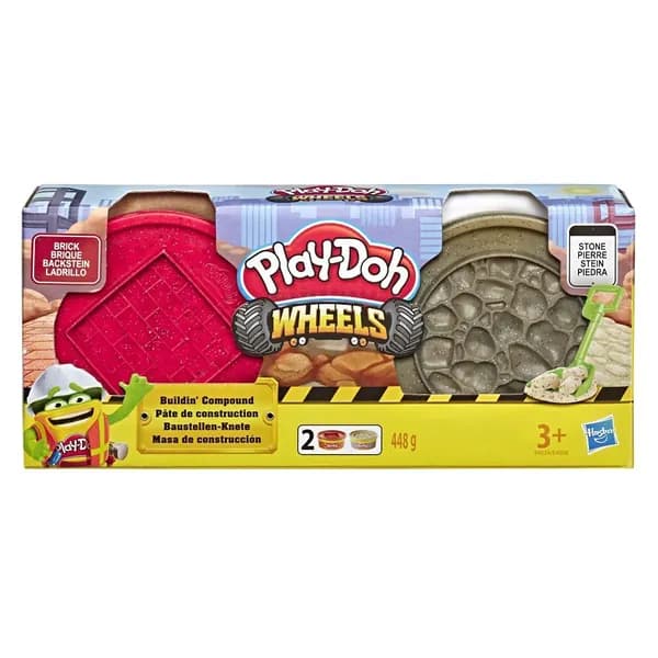 Hasbro Play-Doh - Набор спец. массы Wheels, №2 красное/коричневое колесо