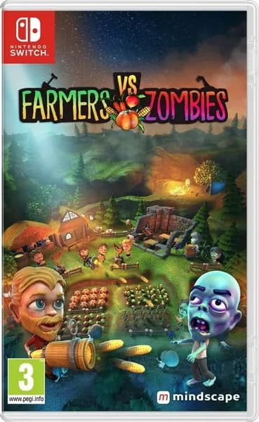 Игра Farmers vs Zombies (Nintendo Switch, Русские субтитры)