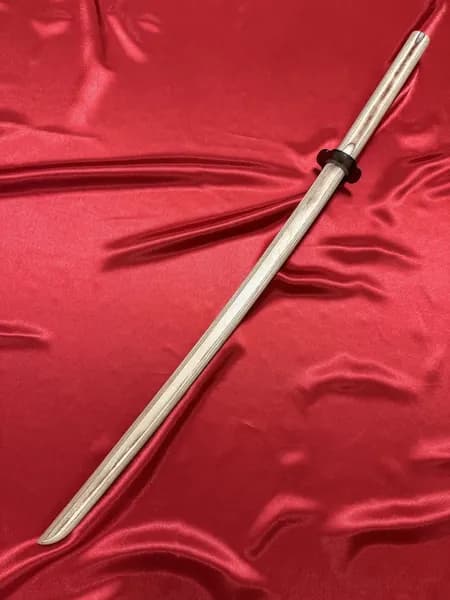Боккен 102 см из фанеры (макет меча деревянный) с цубой