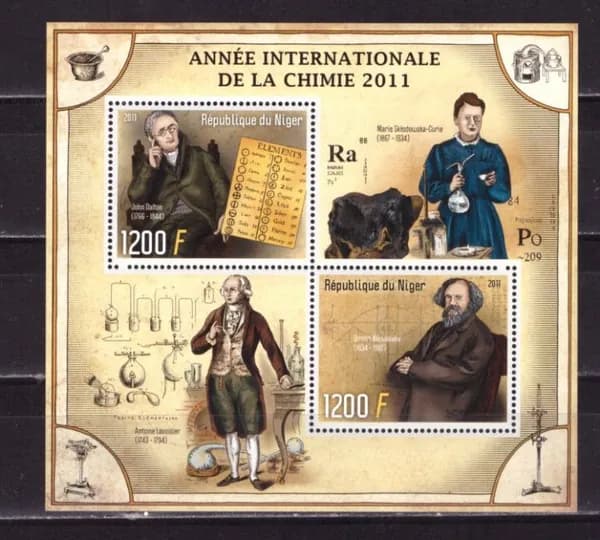 Нигер, 2011. Знаменитые химики,