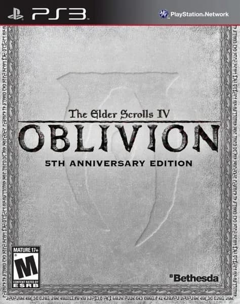 Игра The Elder Scrolls 4 (IV) Oblivion 5th Anniversary Edition PS3 Диск на PS 3
