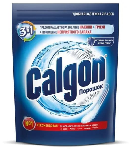 Calgon Порошок  для смягчения воды и предотвращения образования известкового налета 3 в 1, 400 гр