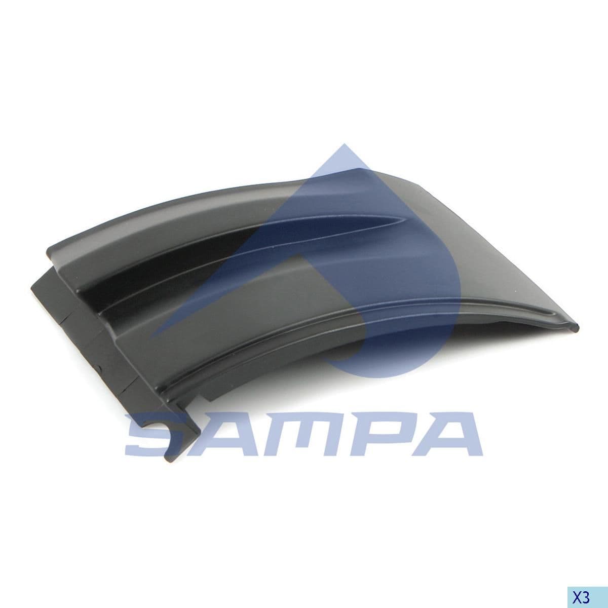 Дефлектор левый ACTROS MP1 Sampa 1810 0043