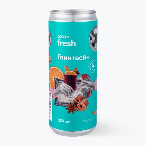 Безалкогольный глинтвейн 330 мл, Ozon fresh