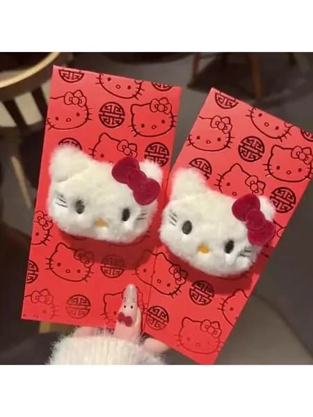 2 Продажа красные конверты HelloKitty