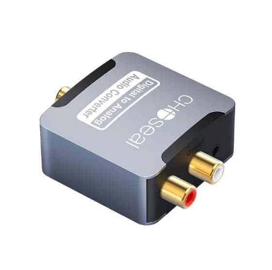 Цифро-аналоговый преобразователь (ЦАП). Digital analog premium из Toslink оптики на аналоговый 3,5 jack или RL