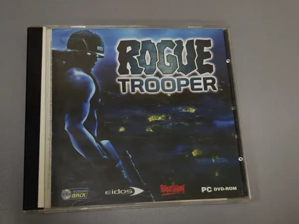 Диск с винтажной игрой для слабого ПК Rogue trooper