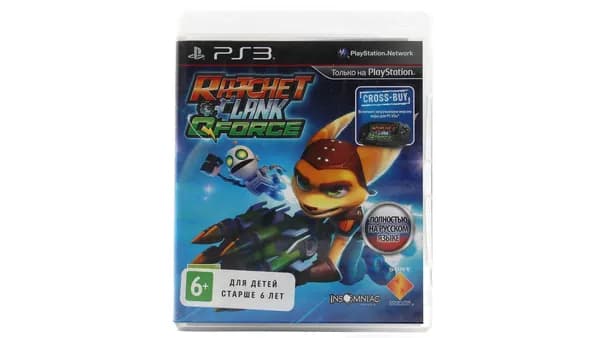 Ratchet & Clank Qforce (PS3, RU) Винтаж