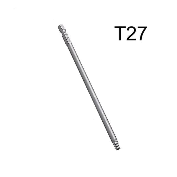 1 шт. Магнитный наконечник для отвёртки Torx, длина 150 мм, T8, T10, T15, T20, T25, T27, T30, T40