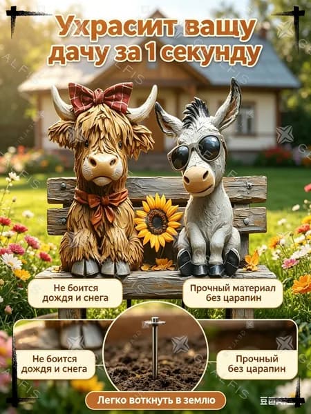 Фигурка садовая