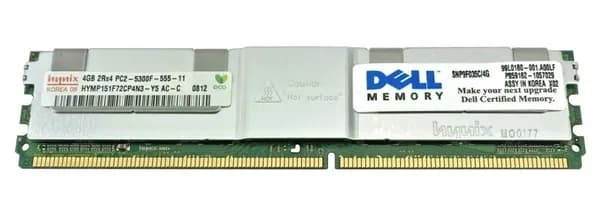Dell Оперативная память DDR2, 667 МГц, 1 x (SNP9F035C/4G)