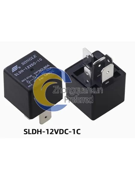 Реле SLDH-12VDC-1C с оригинальными запчастями (Электроника Чжунцюаньсюня)